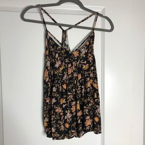 American Eagle Floral Tank